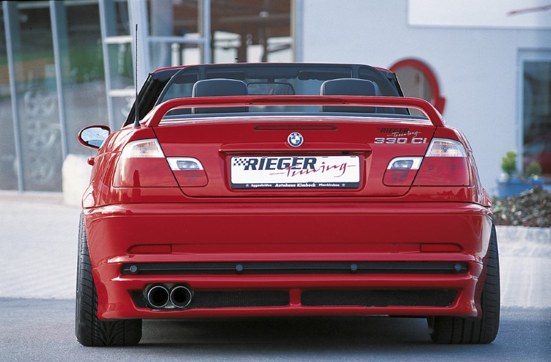Rearbumperaanzet BMW E46 coupe/cabrio Rieger