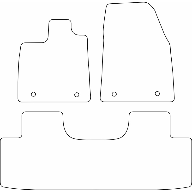 Set car mats  MG S6 EV 2025-