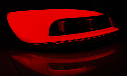 Tail Lights VW Scirocco 08-14 Tube LED Red/Clear