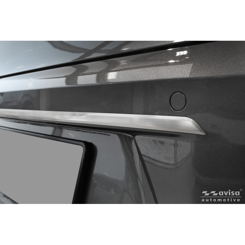 Avisa Brushed Stainless Steel Trunk Tailgate Trim Cover  Kia Picanto III (JA) Facelift 2024-