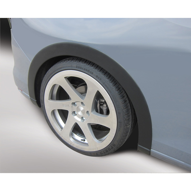 RGM Set Wheel arch extensions  Volkswagen Caddy V 2020- Short Wheel Base - double sliding doors - Black