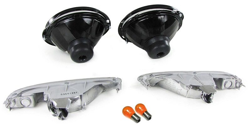 Clear Headlights with Turn Signals Smoke for Mazda MX-5 NA (1990-1998)