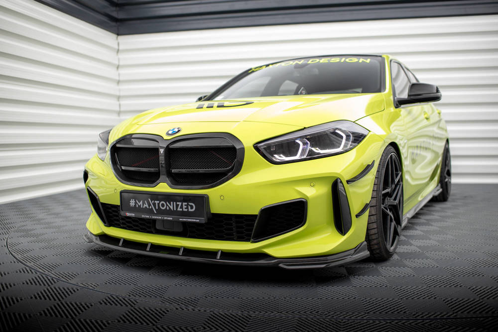 Voorspoiler passend voor BMW 1 F40 M135I Carbon Maxton