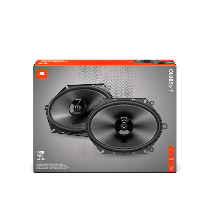 JBL Club Gen3 864F 6x8'' (15x20cm) Speaker Set Coaxial