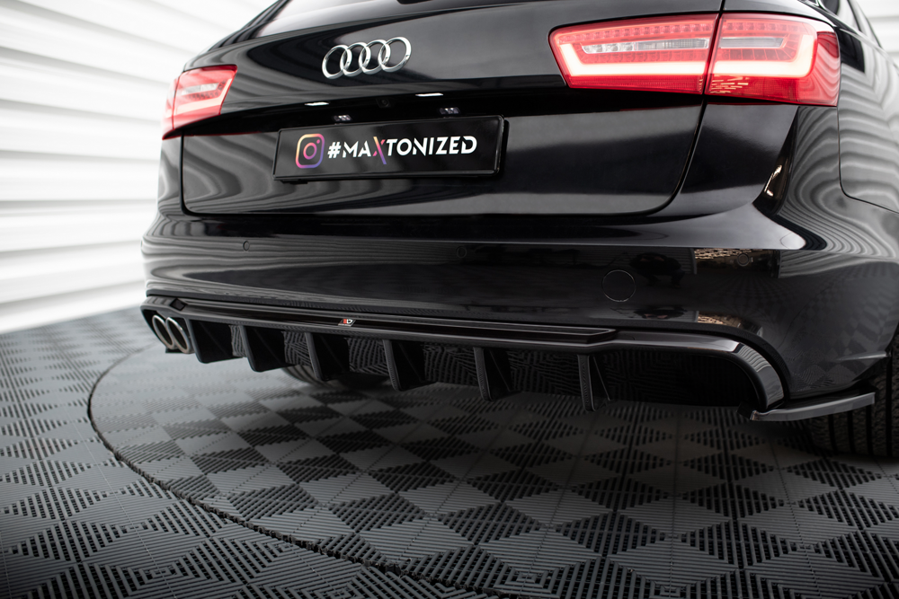 Diffuser passend voor Audi A6 Avant C7 2011-2014 Maxton