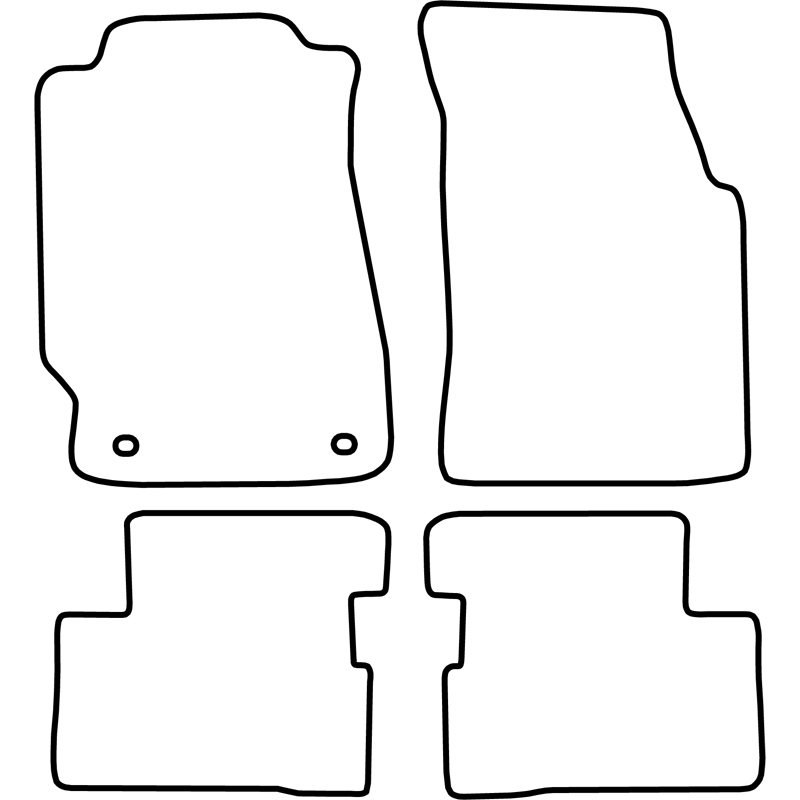 Set car mats  Honda HR-V 3-doors 1999-2006