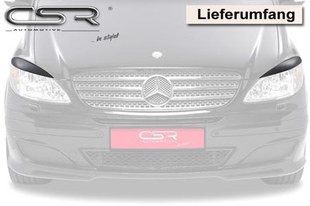 Headlightspoilers Mercedes Viano / Vito W639 V639