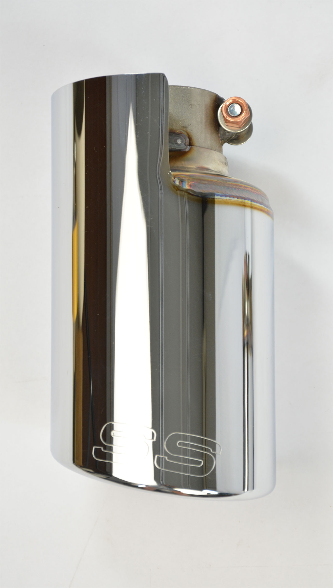 Endpipe kit "Backfire" Right O100 - LeftO100 for Performance sport exhaust for 500 ABARTH 1.4T Asset