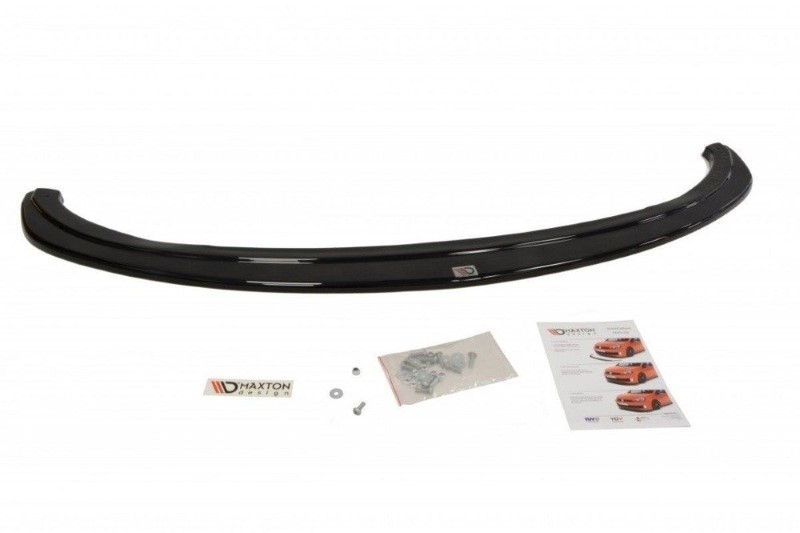 Voorspoiler passend voor BMW Z4 E85 / E86 (Preface) Glanzend Zwart V.2