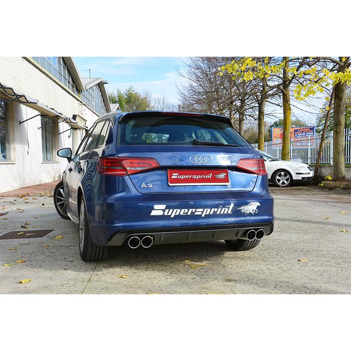 AUDI A3 8V Cabrio 1.6 TDI (105 Hp) 2012 -> 2014 Endpipe kit OO90 Right + OO90 Left
