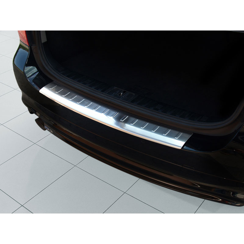 Stainless Steel Rear bumper protector  BMW 3-Series E91 2008-2012 'Ribs'