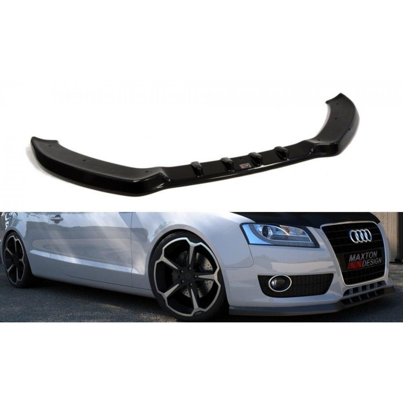 Voorspoiler passend voor Audi A5 Carbon Look