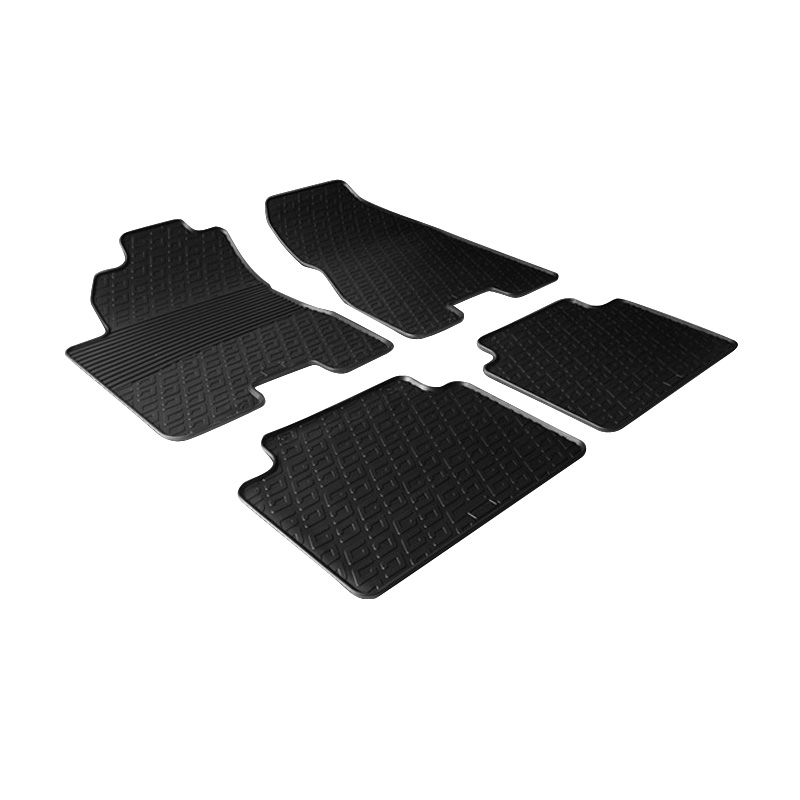Rubber car mats set  Hyundai Tucson / Kia Sportage 2004-2010 (G profile 4-pieces)