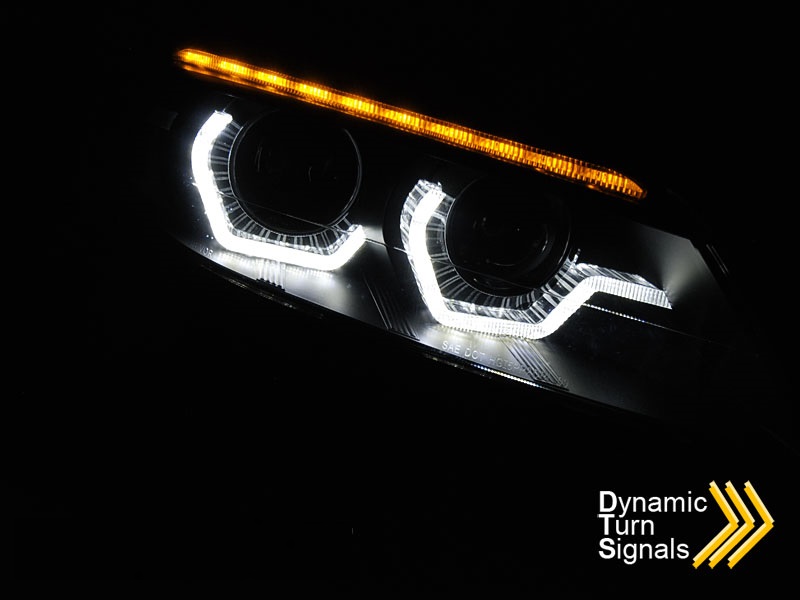 Headlights BMW Z4 E89 09-13 Xenon DRL Black Dynamic