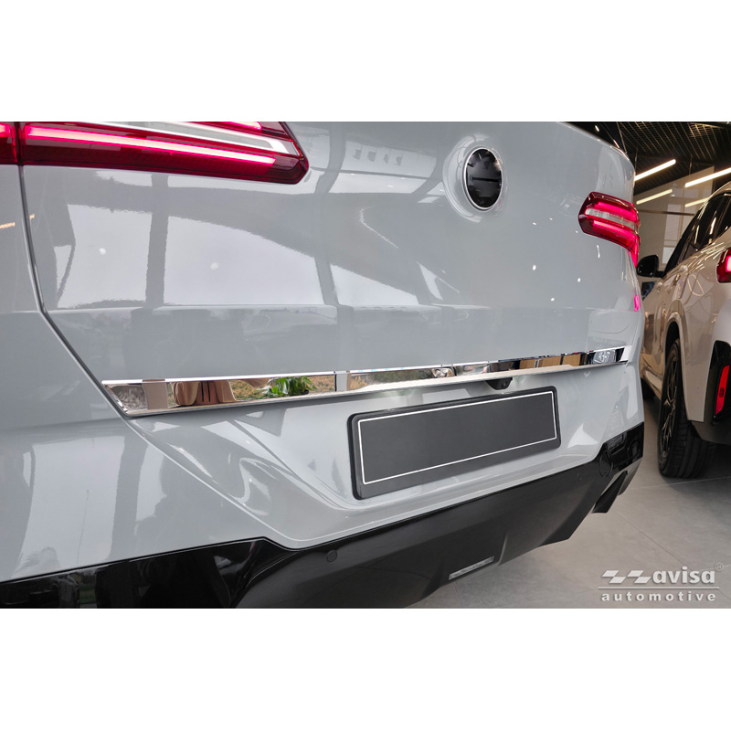 Avisa Chrome Stainless Steel Trunk Tailgate Trim Cover  BMW X3 (G45) 2024- excl. M-Sport