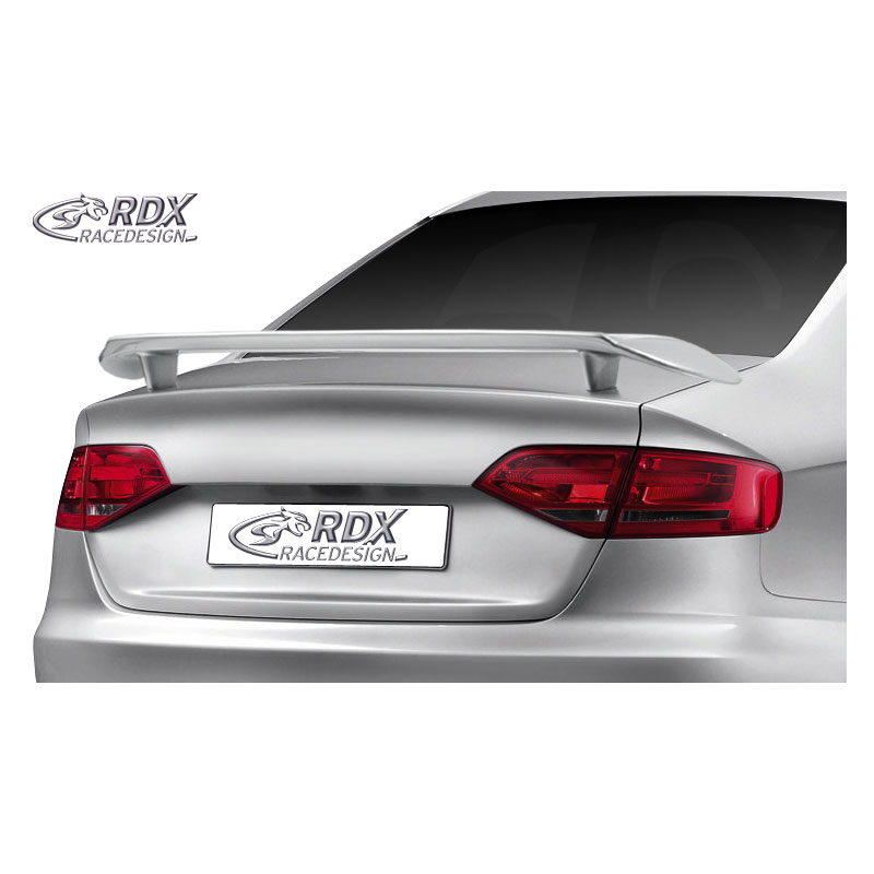 Trunk spoiler  Audi A4 B8 Sedan 2008- (PU)