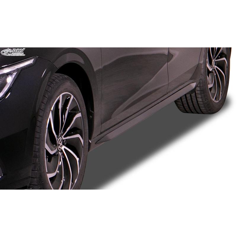 Side skirts  Volkswagen Golf VIII 2020- 'Slim' (ABS)