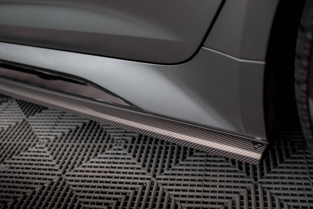 Zijskirts passend voor Audi RS6 / RS7 C8 Maxton Carbon