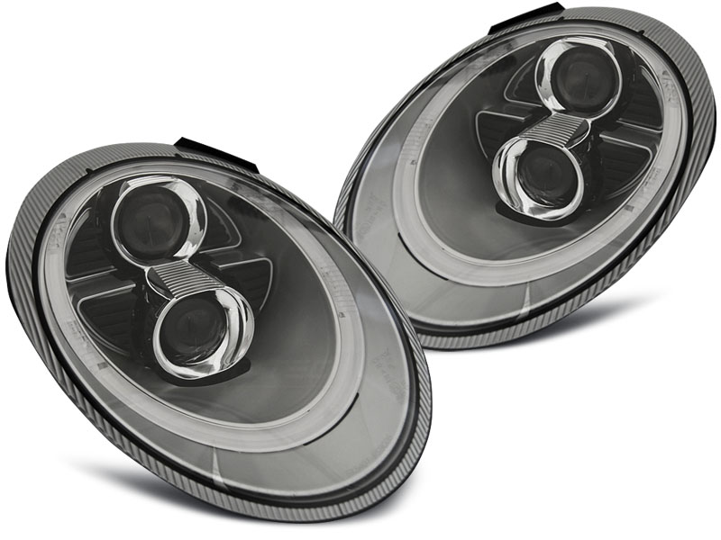 Headlights Porsche 911 997 Clear H9/H7