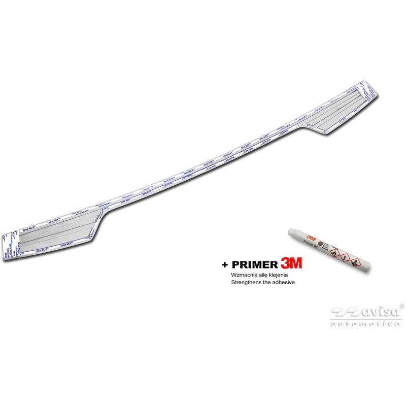 Avisa Stainless Steel Rear Bumper Protector  Opel Frontera (EV) 2024- - Silver
