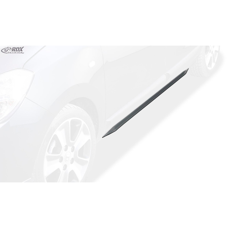 Side skirts 'Slim'  Dacia Lodgy (ABS glossy black)