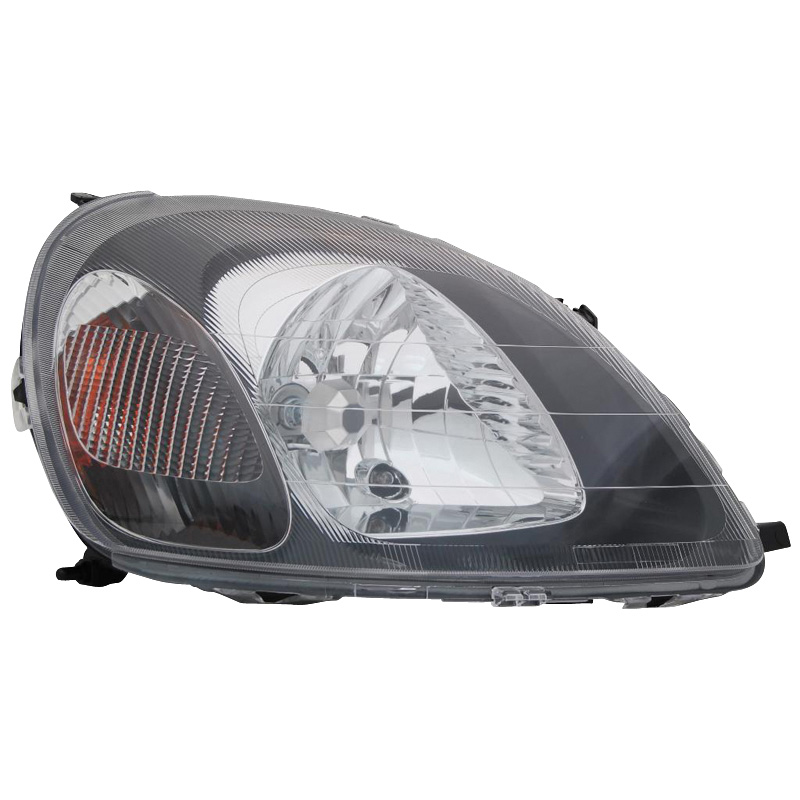 Set Headlights  Toyota Yaris I 1999-2003 - Black