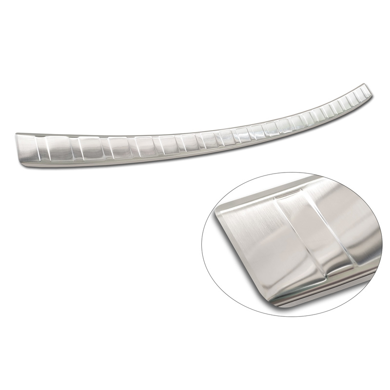 Stainless Steel Rear bumper protector  Renault Austral 2022- ""Ribs""