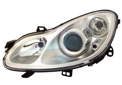 koplamp, H7+H7, elektr verstelb, incl stelmotortje, links Smart