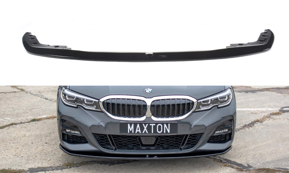 Voorspoiler passend voor BMW 3 Serie G20 M-Pakket V3 Gloss Black