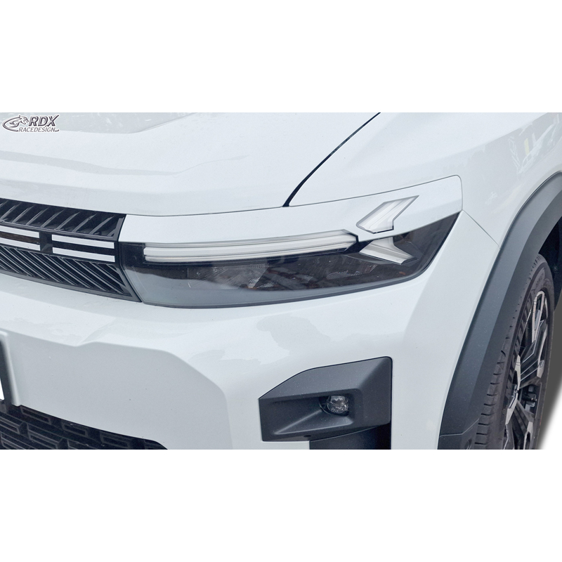 RDX Head light spoilers  Dacia Duster III & Dacia Bigster 2024- (ABS)