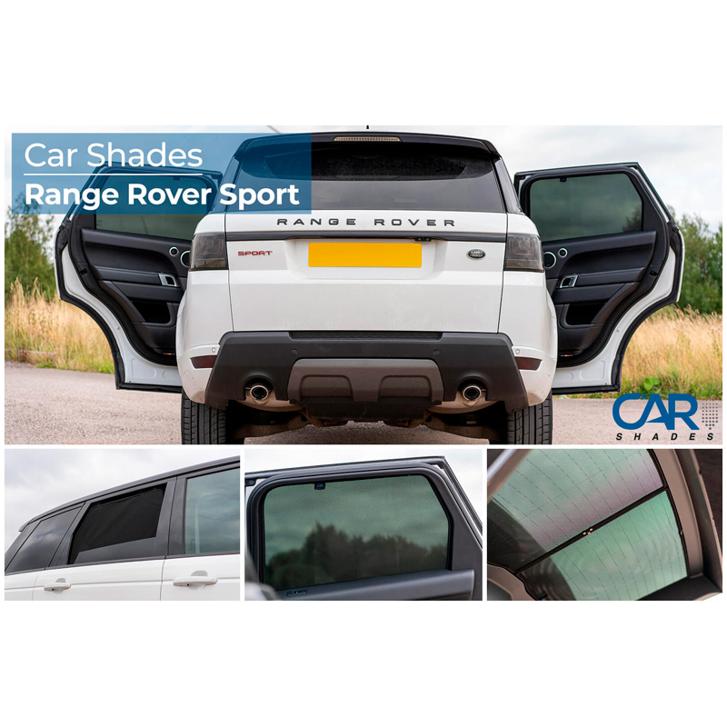 Set Car Shades  Range Rover Sport 5 doors 2013-2022 (6-pieces)