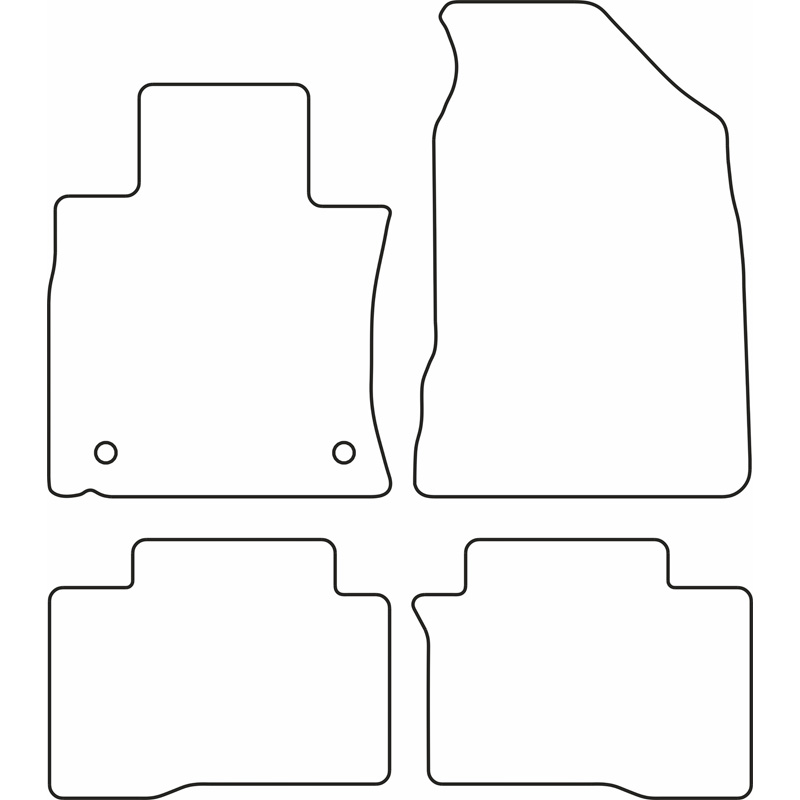 Set car mats  SsangYong Tivoli 2015-