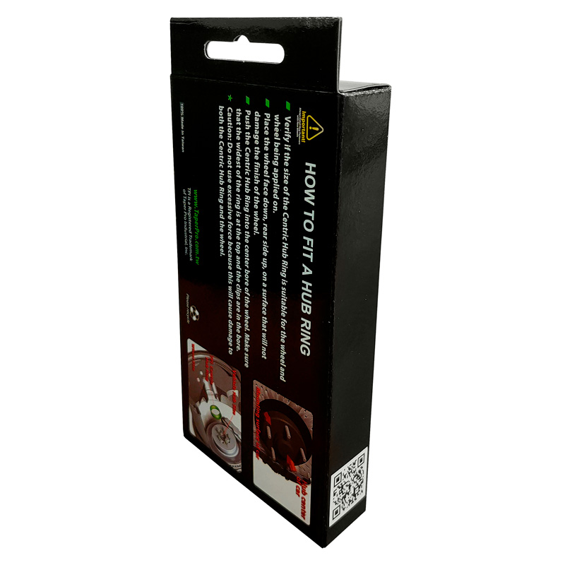 Set TPI Hub Centric Rings - 72.5->57.1mm - Green