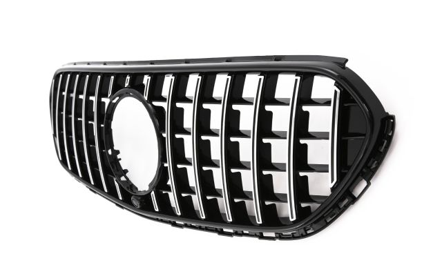 Grill passend voor Mercedes GLC X254 Off Road Pakket / Luxury line Chroom