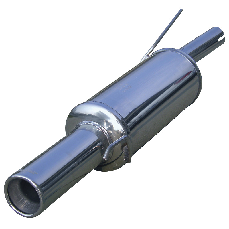 100% Inox Sport Exhaust  Ford Fiesta 1.4 (90HP) 1996- 80mm