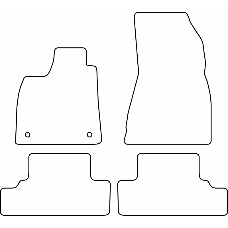 Set car mats  Renault 5 E-Tech 2024-