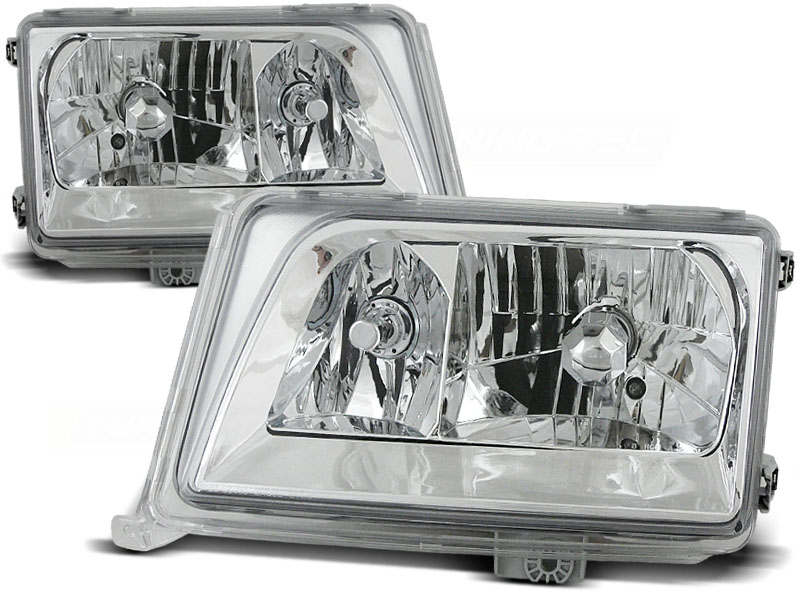 Headlights Mercedes E-Class W124 85-93 Chrome