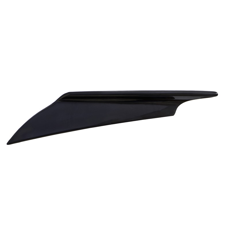 Simoni Racing Set universal front bumper 'canards' - black - 4 pieces