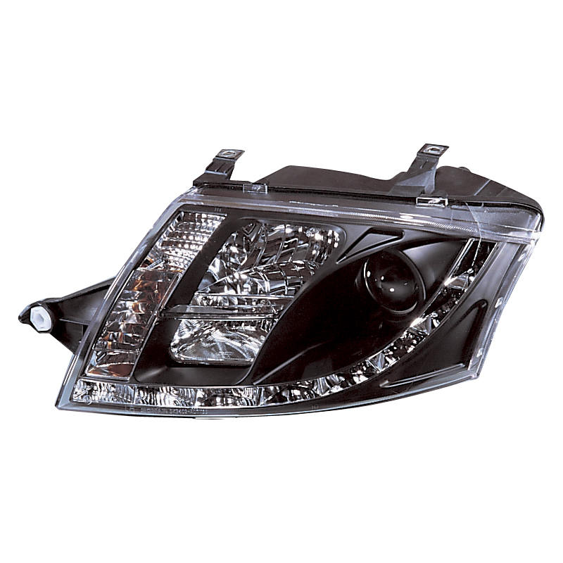 Set Headlights incl. DRL  Audi TT 8N 1999-2005 - Black