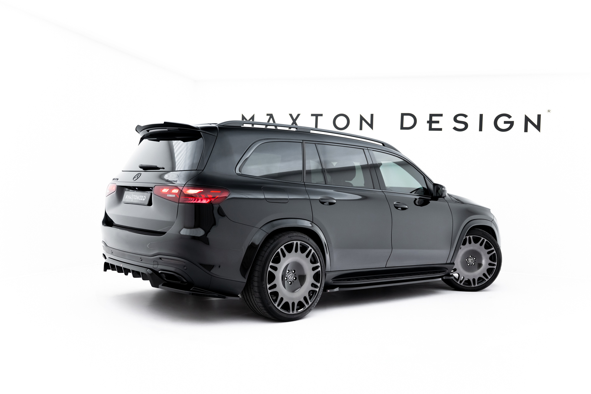 Zijskirts passend voor Mercedes-Benz GLS Facelift AMG-Line X167