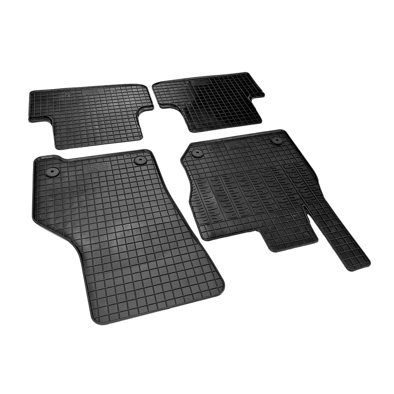 Rubber car mats set  Volkswagen Golf VIII eTSI HB 5-doors & Variant 2020- (4-pieces + fixing system)