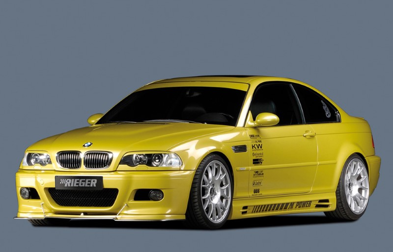 Sideskirts passend voor BMW E46 diepe version alle modellen ook M3 with 2 sch