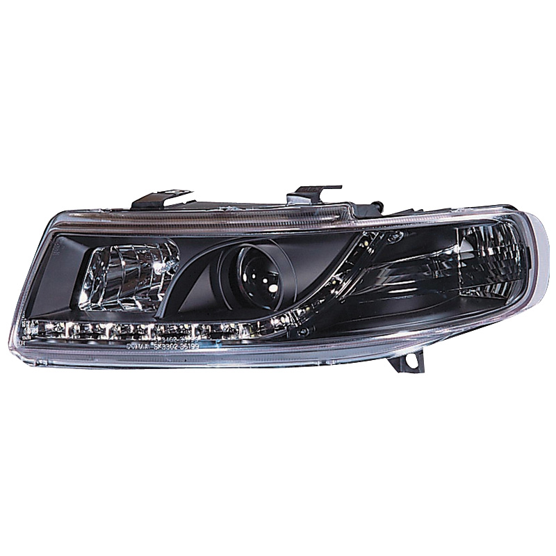 Set Headlights in DRL-Look  Seat Leon/Toledo 1M 1999-2005 - Black