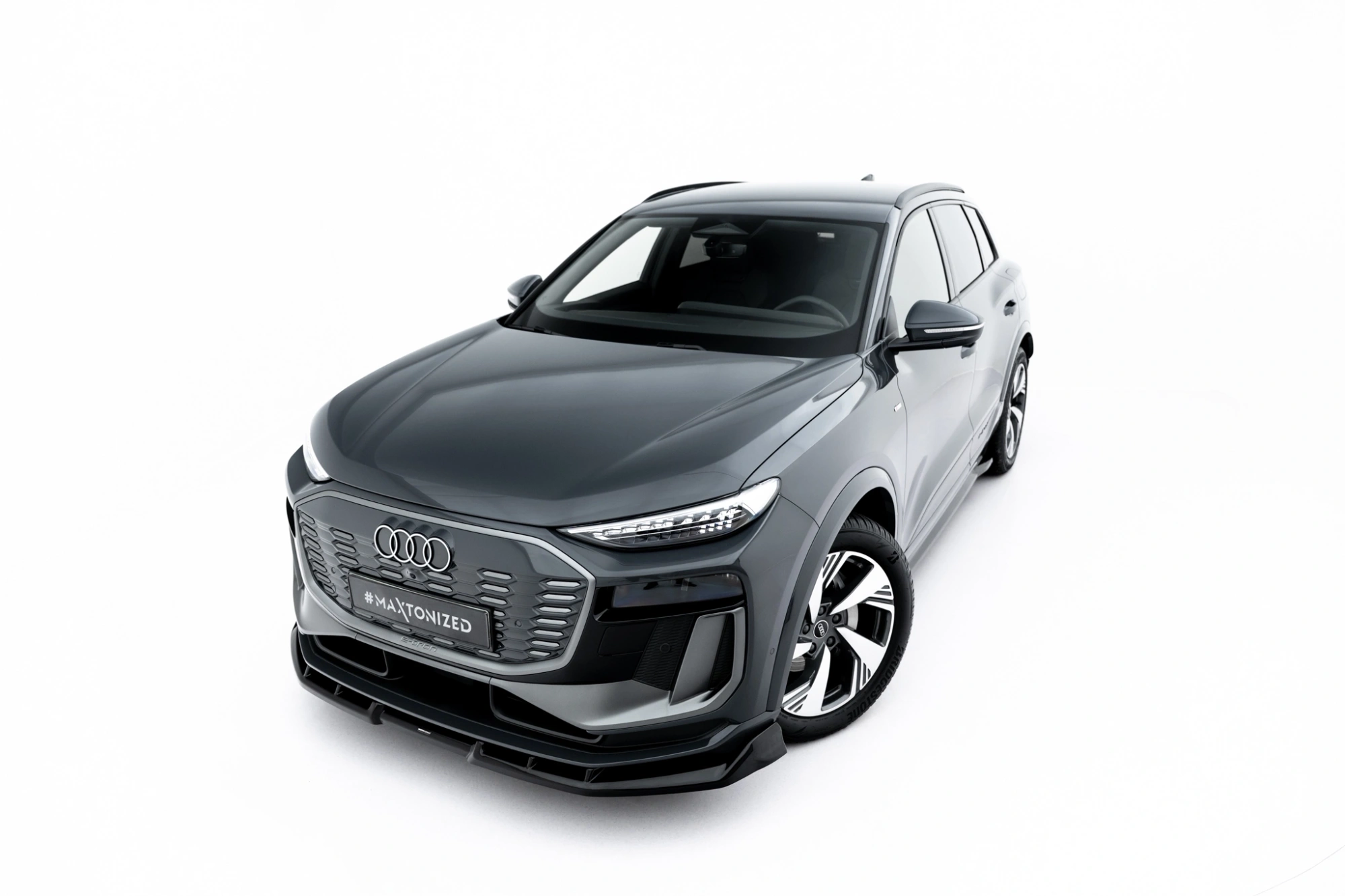 Bodykit passend voor Audi Q6 e-tron Standard / S-Line / SQ6 e-tron SUV & Sportback Mk1 (2023–heden) – Glans Zwart Kopiëren