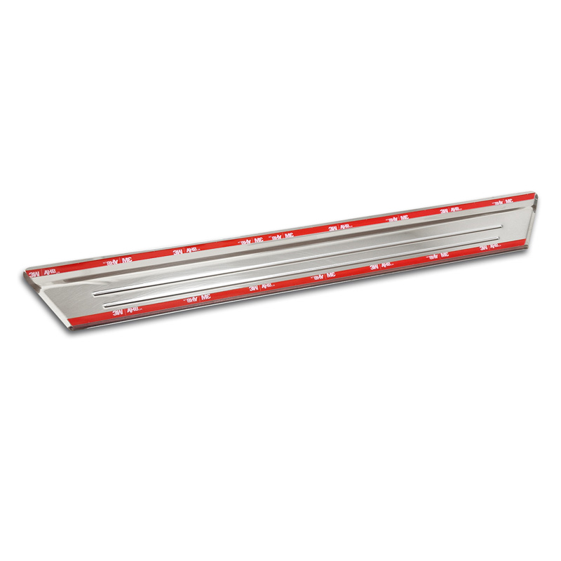 Inox door sill protectors  Mazda CX-60 (KH) 2022- - 'Lines' - 4-pieces