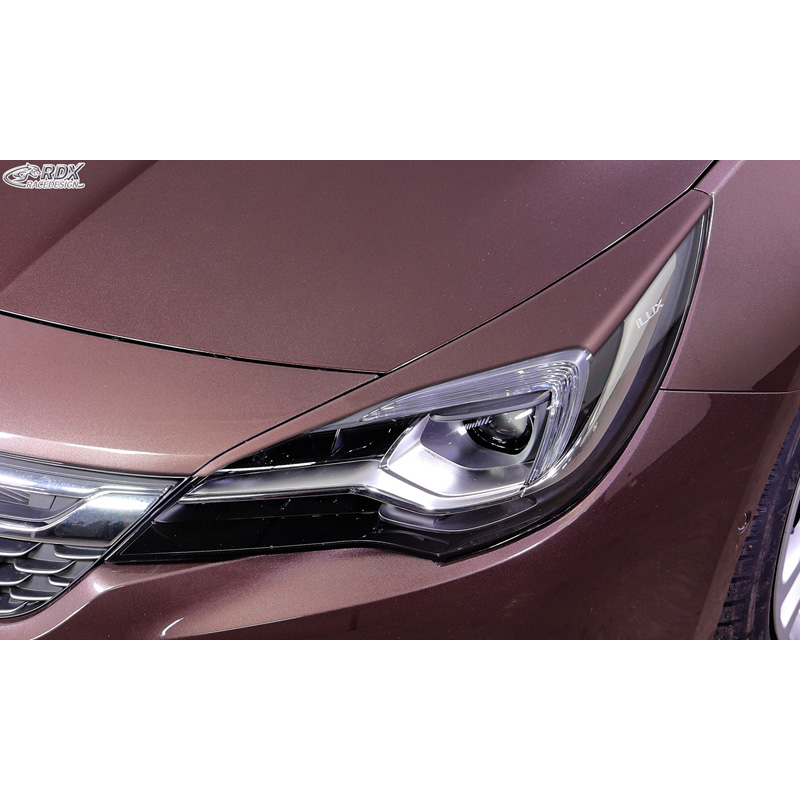Head light spoilers  Opel Astra K HB 5-deurs/Sportstourer 2015-2021 (ABS)