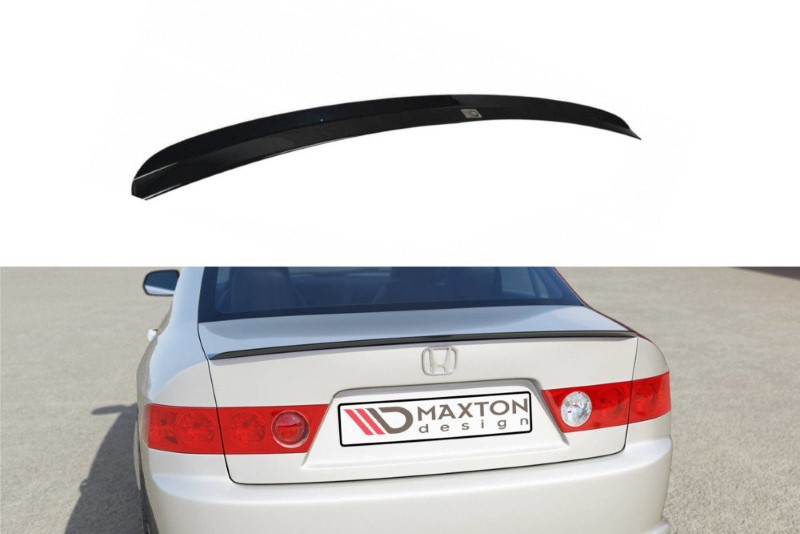 Spoilerkap Honda Accord VII Type-s Glanzend Zwart Maxton