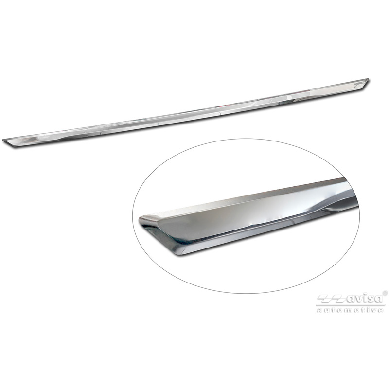 Avisa Chrome Stainless Steel Trunk Tailgate Trim Cover  Skoda Octavia IV Liftback (NX3) 2019-2024 & Facelift 2024-
