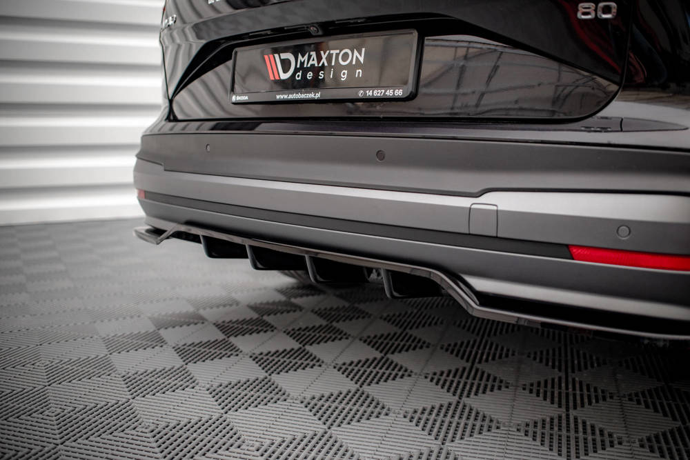 Diffuser passend voor Skoda Enyaq IV Maxton Glans Zwart