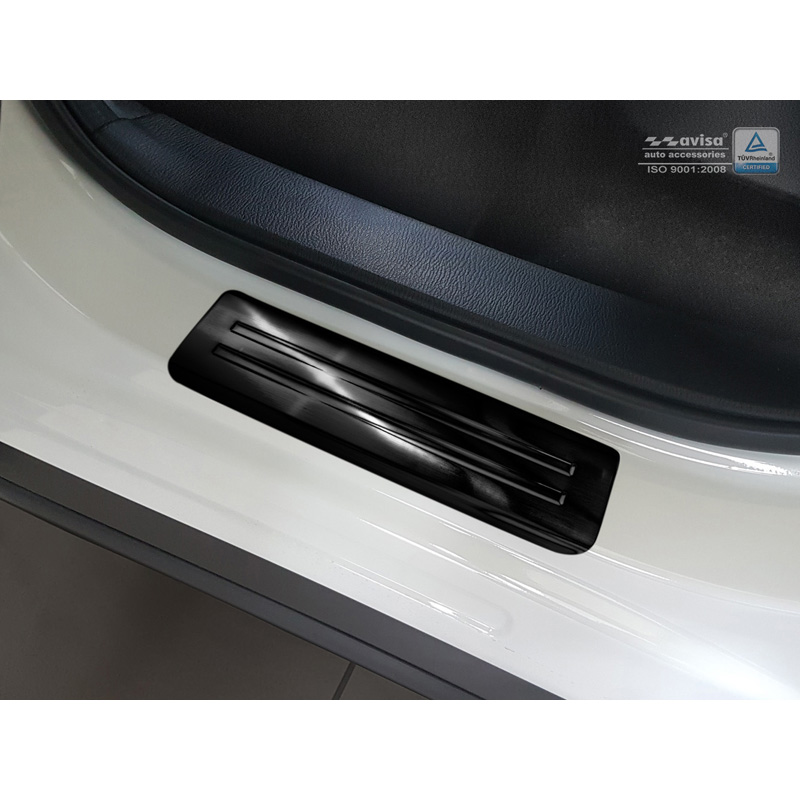 Black Stainless Steel Door sill protectors  Mazda CX-5 2012-2017 4-pieces